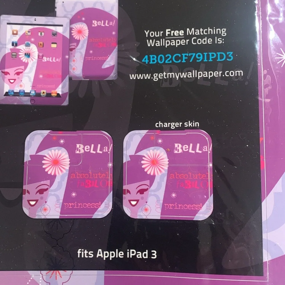 iPad Decal Girl Skin Kit